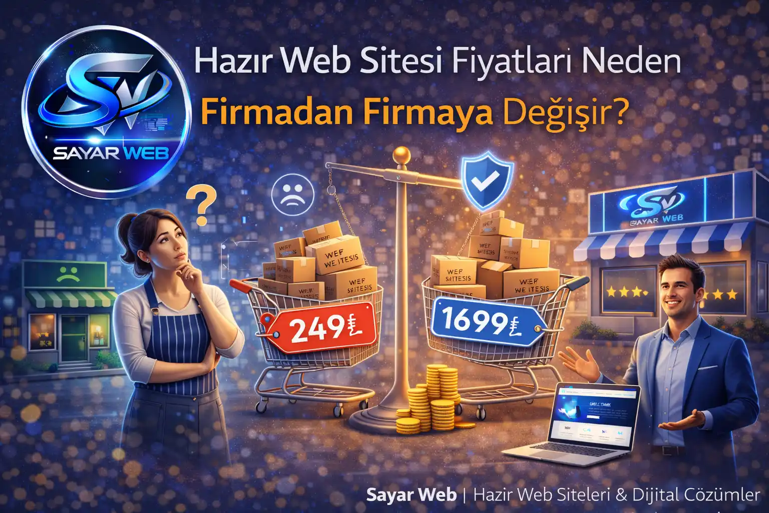 Hazır Web Sitesi Fiyatları 