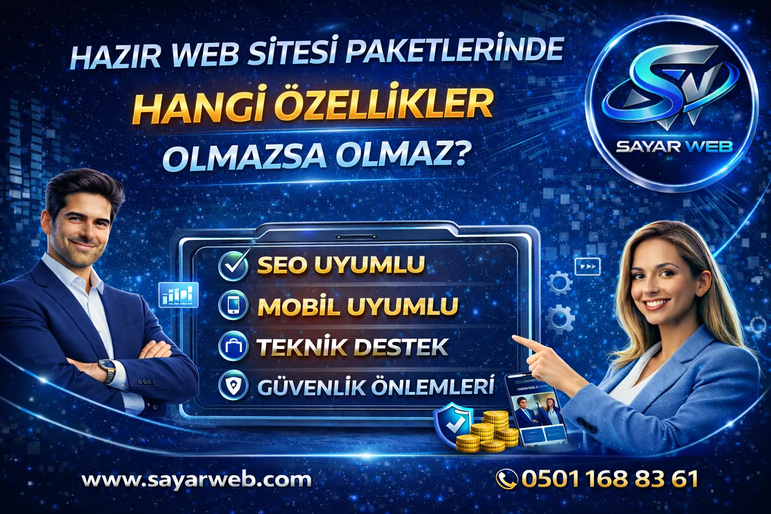 Hazır Web Sitesi Paketlerinde Hangi Özellikler Olmazsa Olmaz