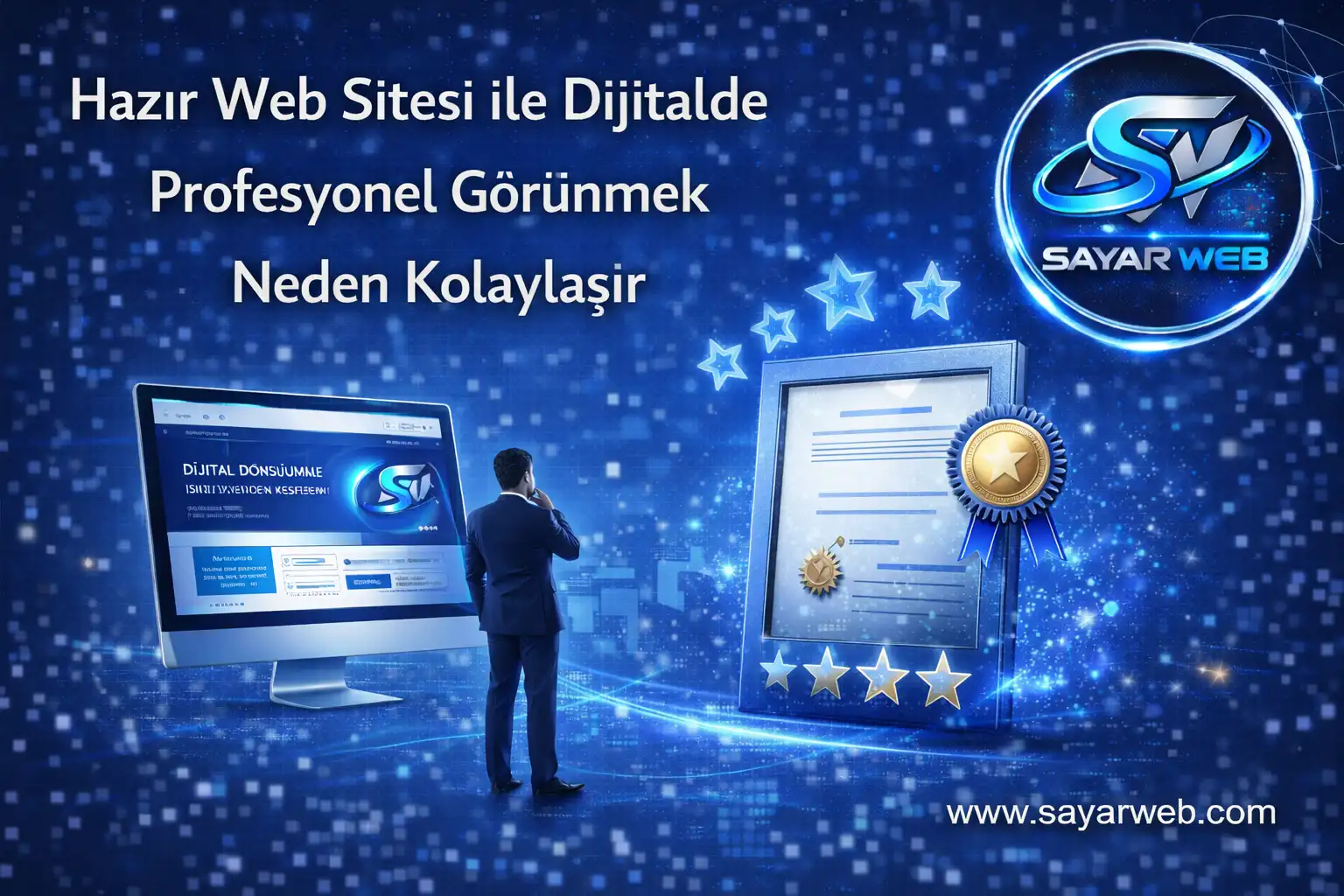 Hazır Web Sitesi ile Dijitalde Profesyonel Görünmek Neden Kolaylaşır