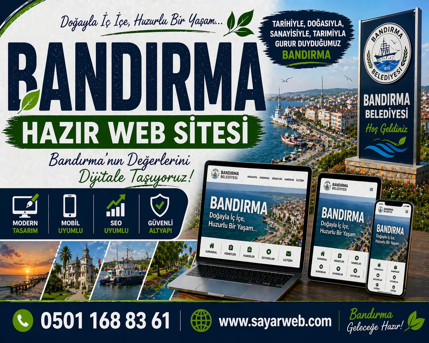 Bandırma Hazır Web Sitesi