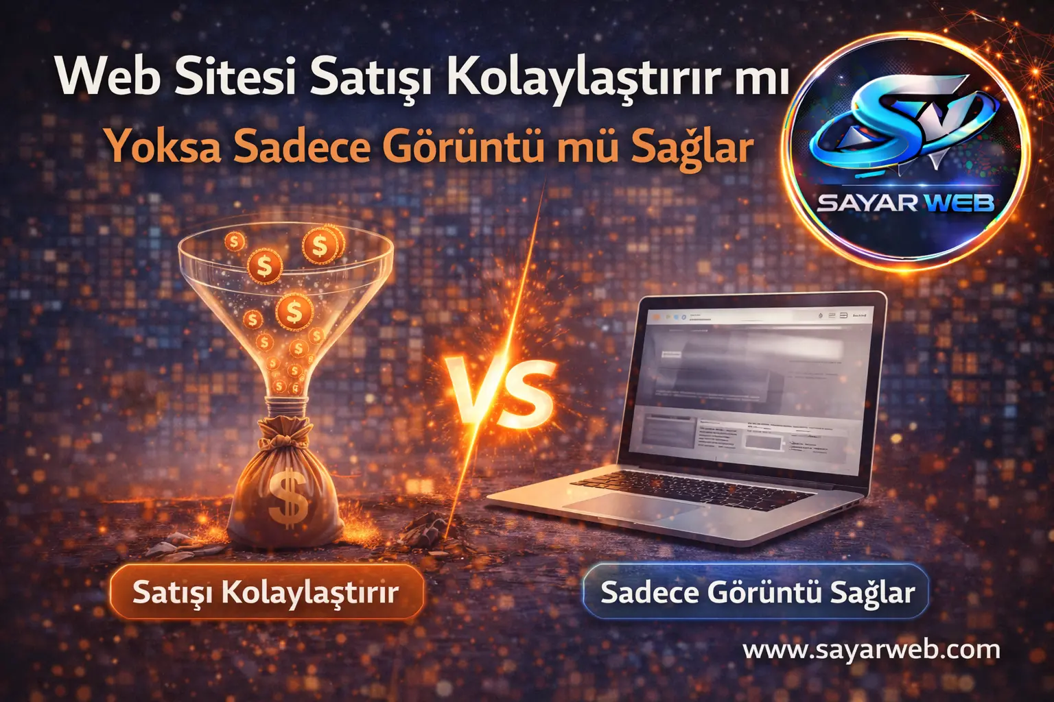 Web Sitesi Satışı Kolaylaştırır mı Yoksa Sadece Görüntü mü Sağlar