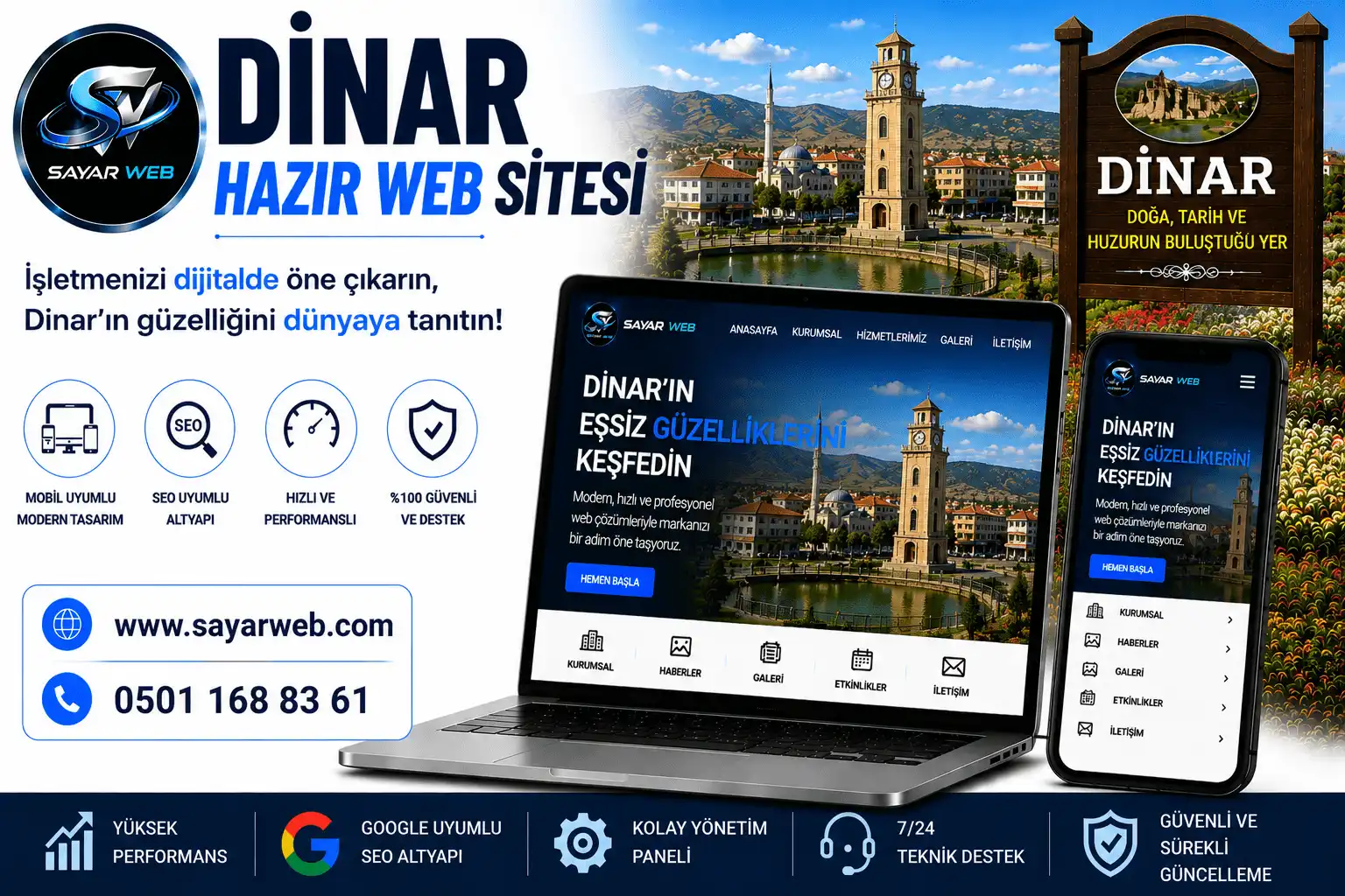 Dinar Hazır Web Sitesi
