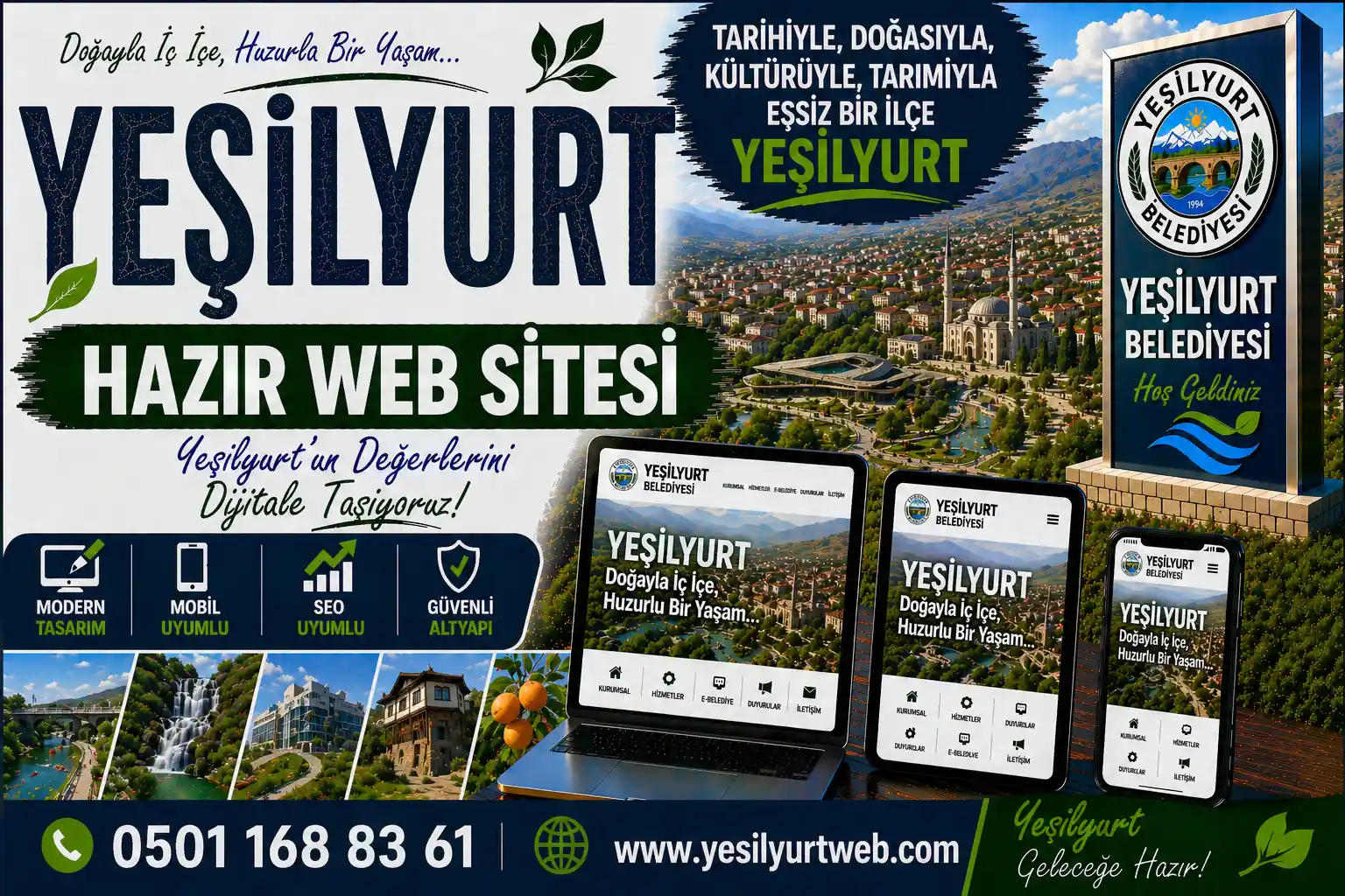 Yeşilyurt Hazır Web Sitesi