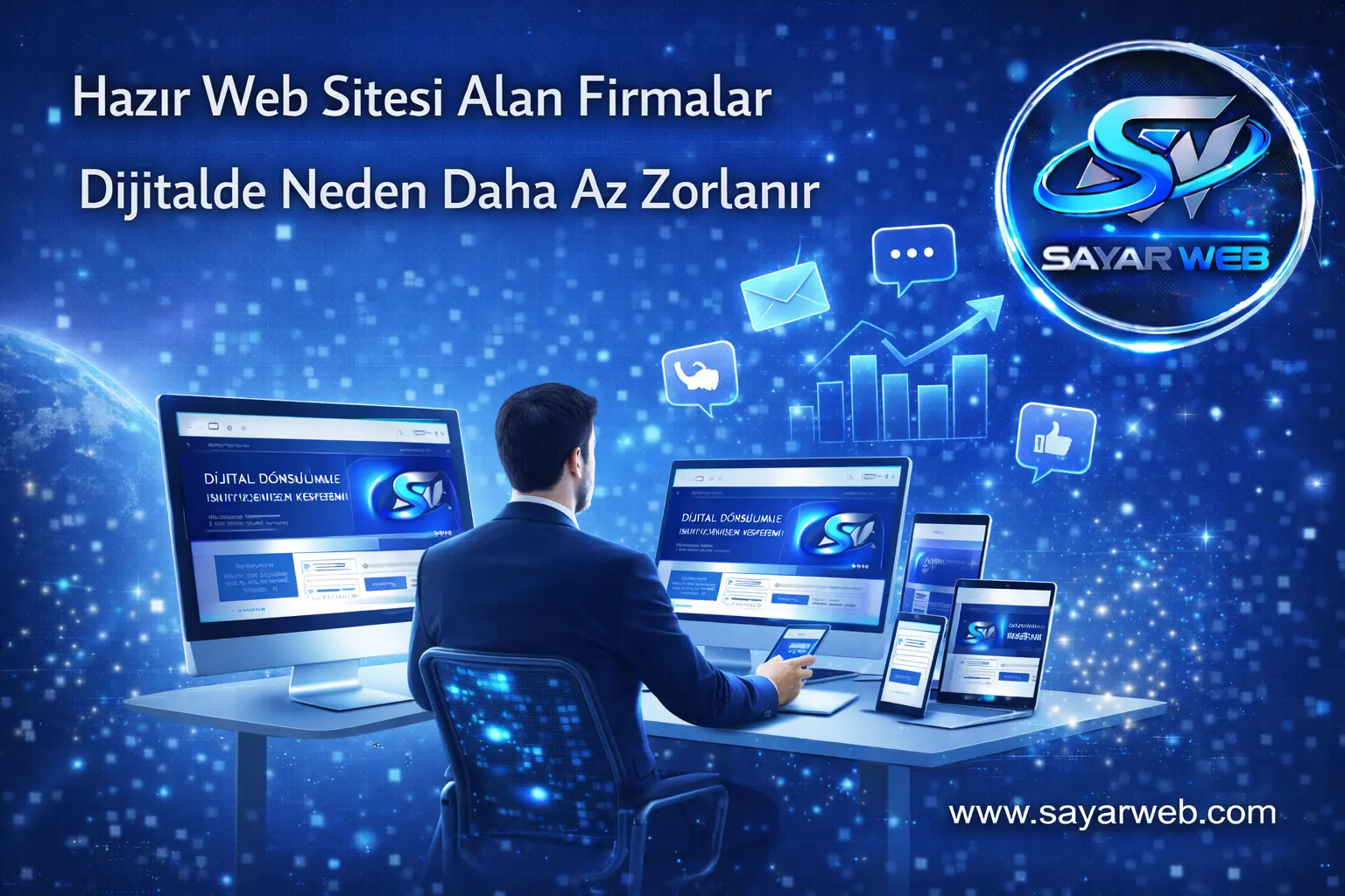 Hazır Web Sitesi Alan Firmalar Dijitalde Neden Daha Az Zorlanır