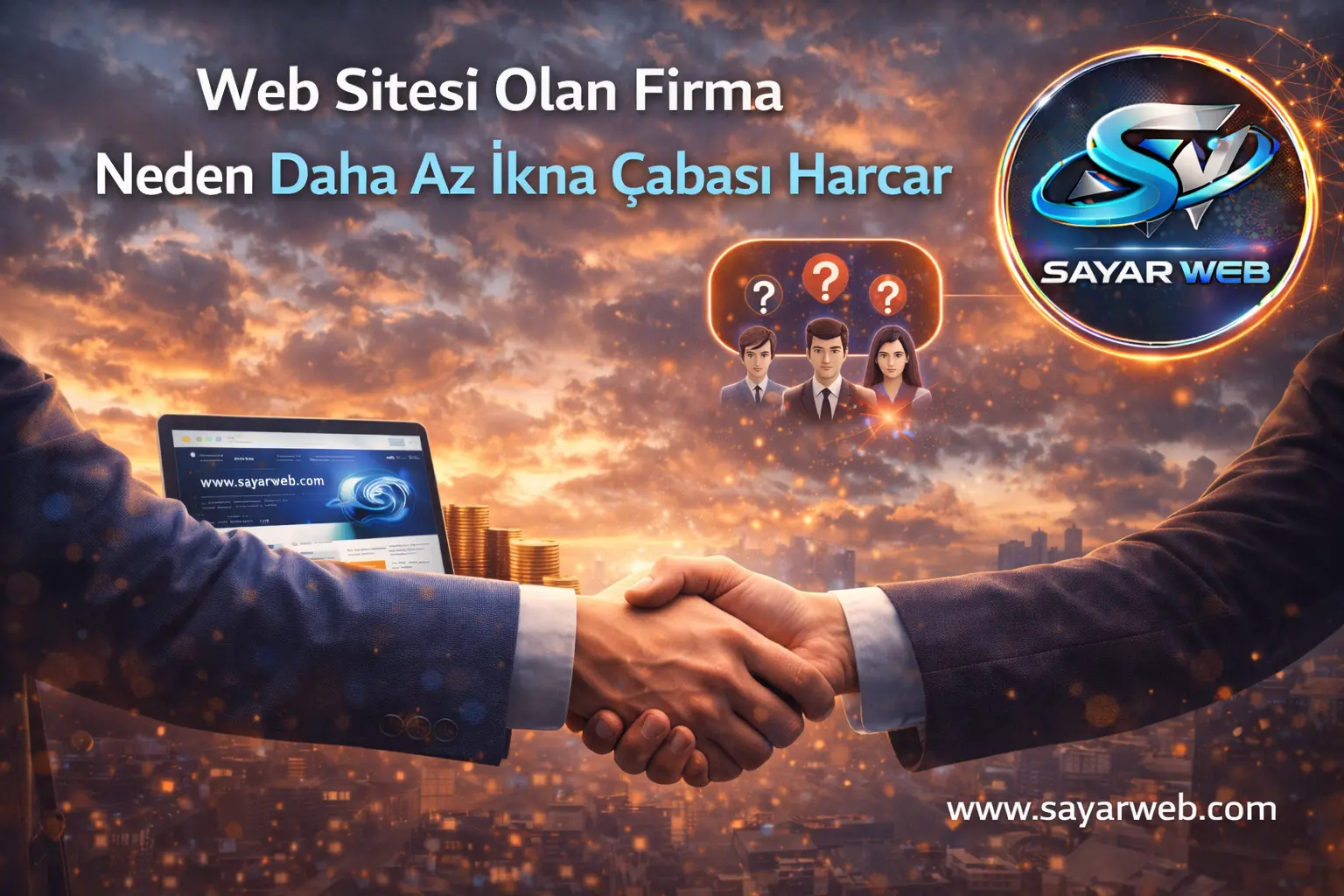 Web Sitesi Olan Firma Neden Daha Az İkna Çabası Harcar
