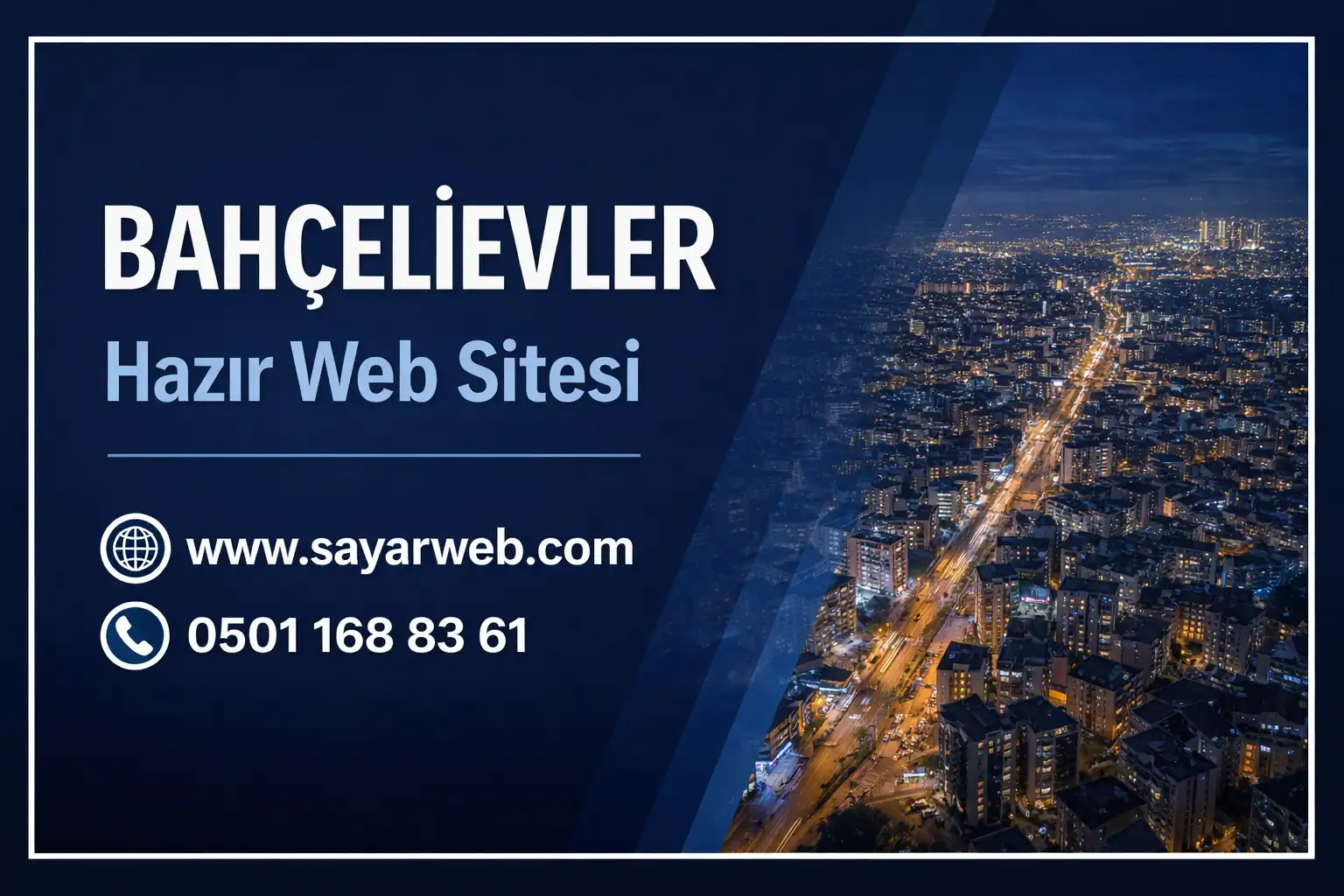 Bahçelievler Hazır Web Sitesi