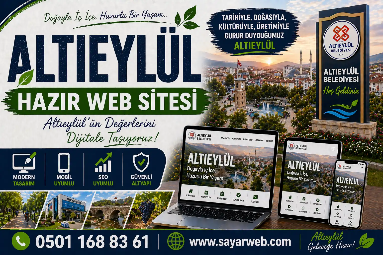 Altıeylül Hazır Web Sitesi