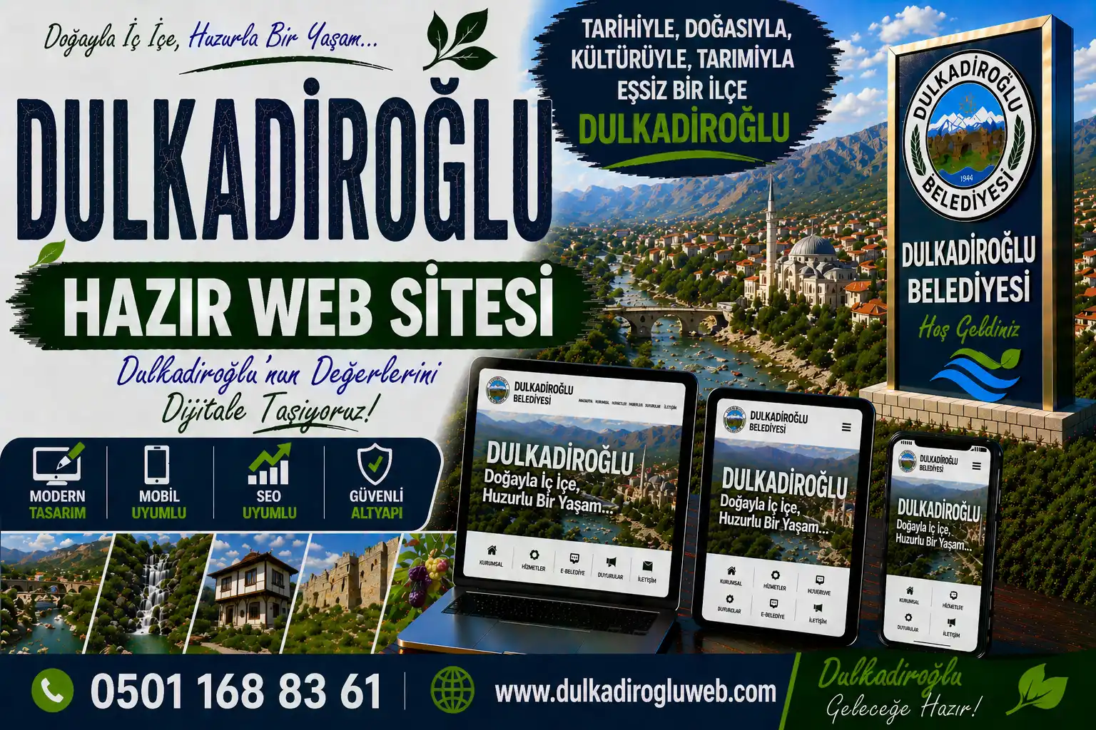 Dulkadiroğlu Hazır Web Sitesi
