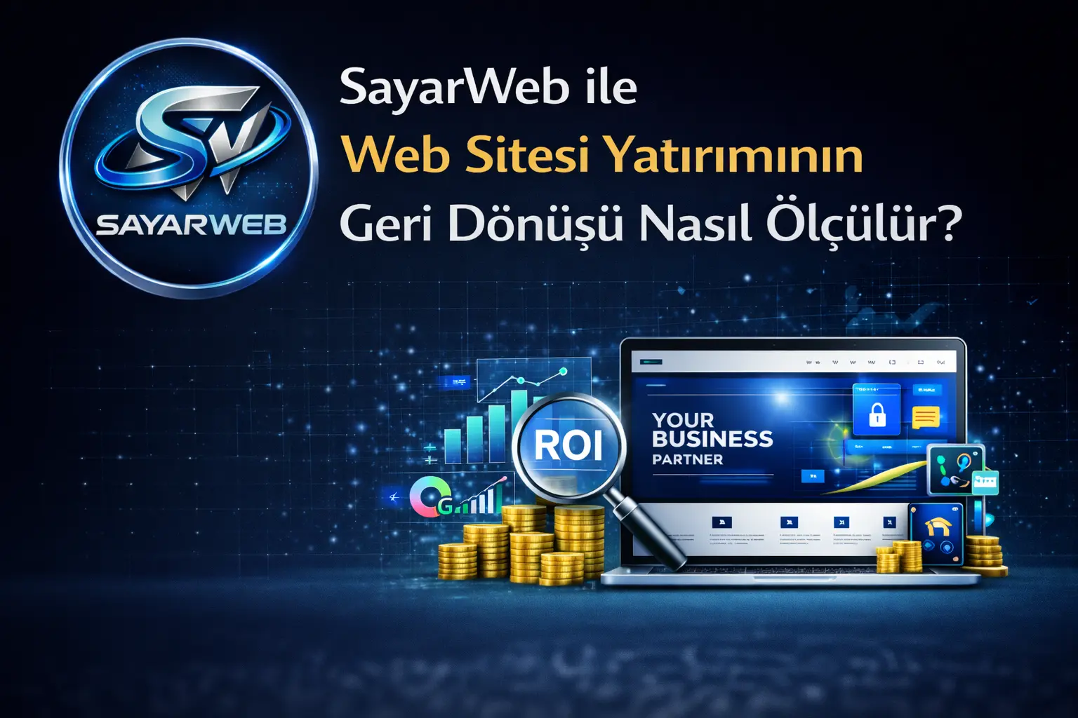 SayarWeb ile Web Sitesi Yatırımının Geri Dönüşü (ROI) Nasıl Ölçülür?