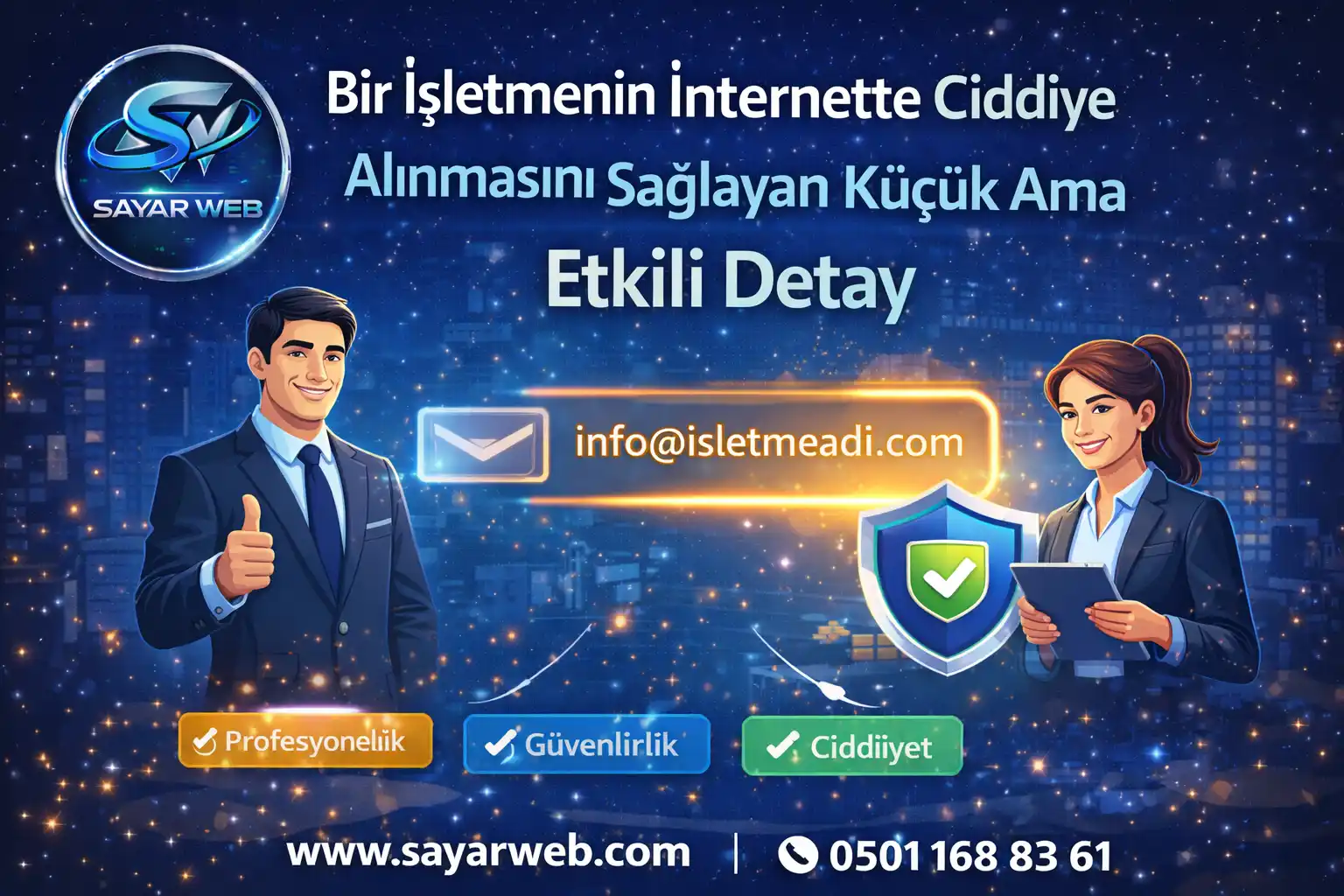 Bir İşletmenin İnternette Ciddiye Alınmasını Sağlayan Küçük Ama Etkili Detay