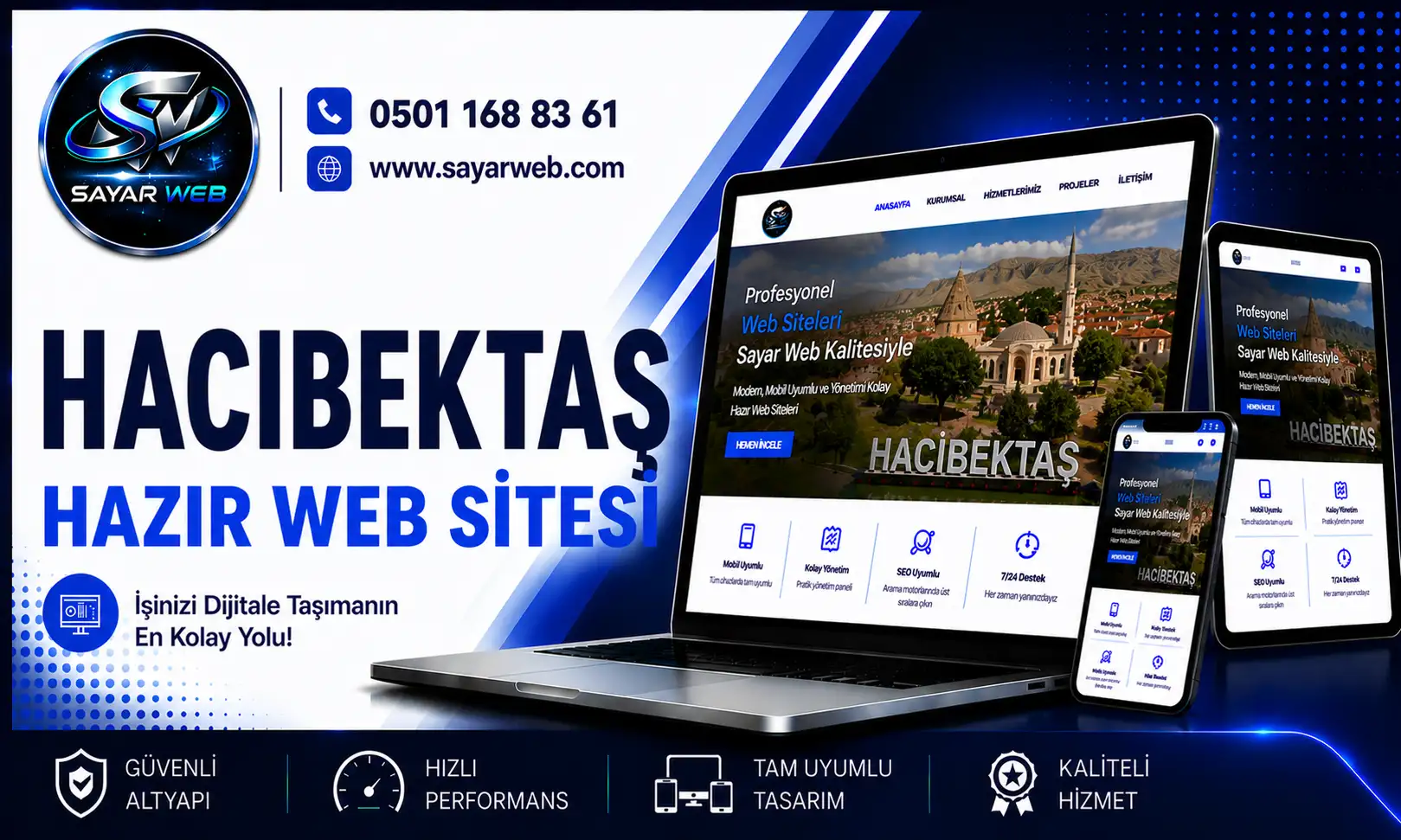 Hacıbektaş Hazır Web Sitesi