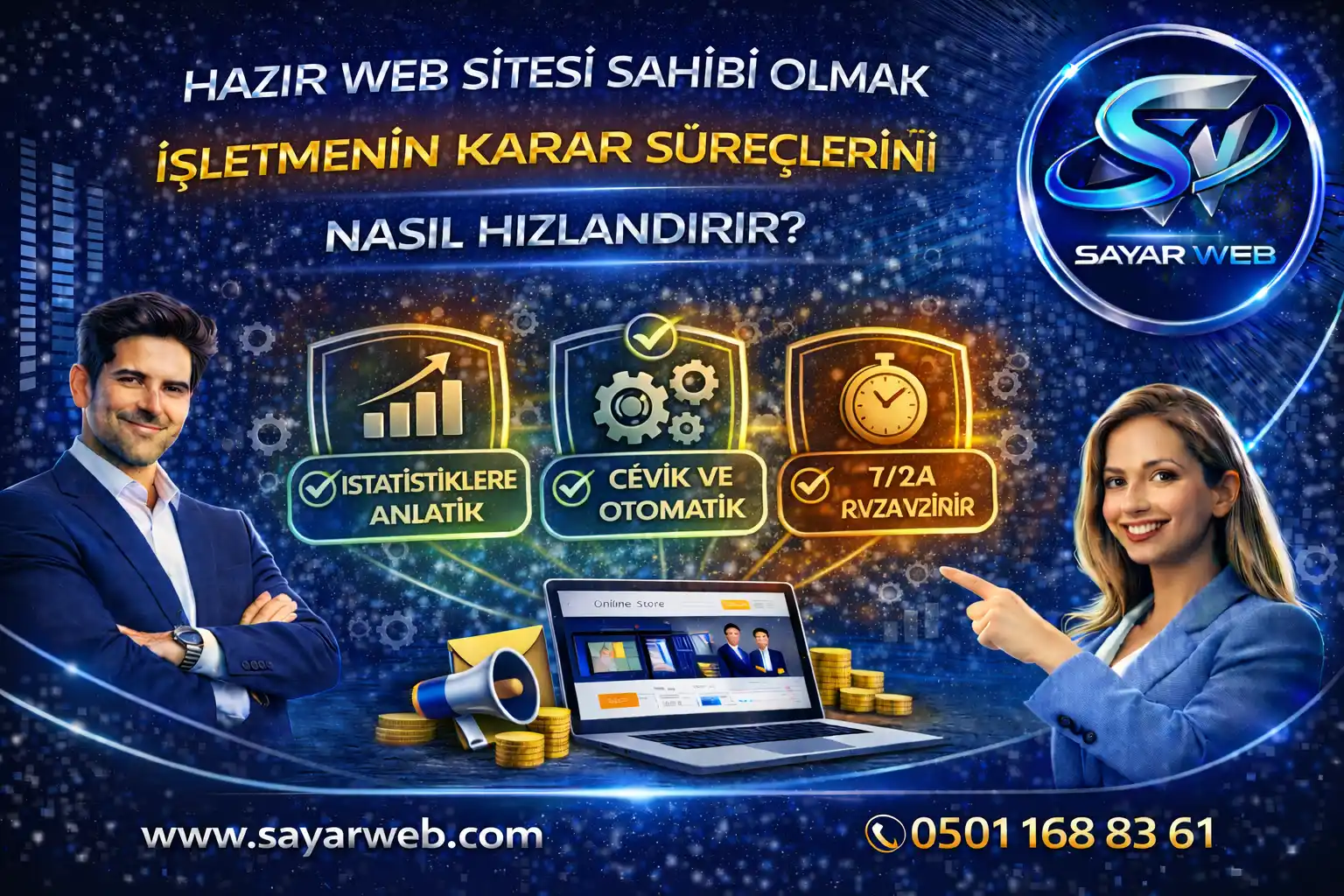 Hazır Web Sitesi Sahibi Olmak İşletmenin Karar Süreçlerini Nasıl Hızlandırır