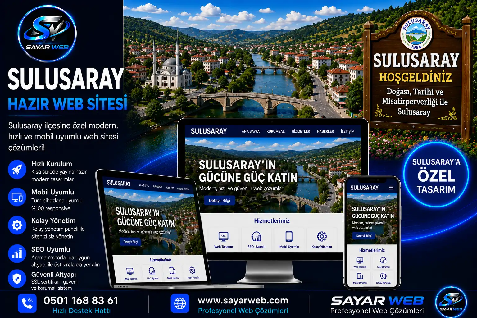 Sulusaray Hazır Web Sitesi