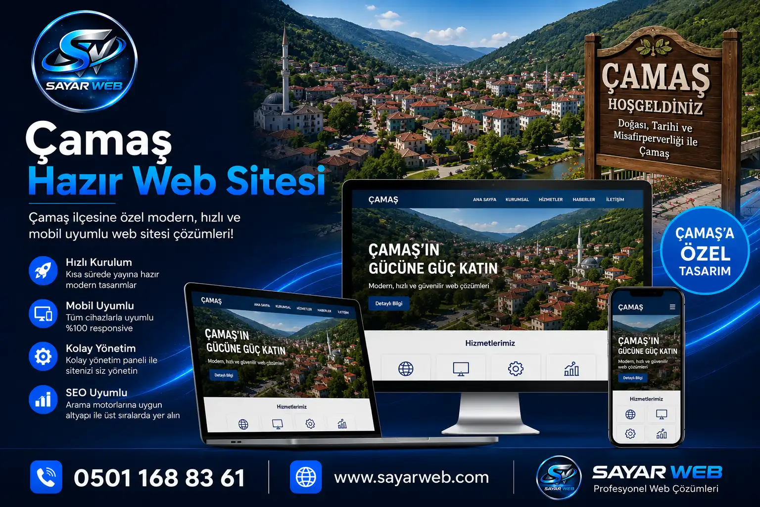 Çamaş Hazır Web Sitesi 