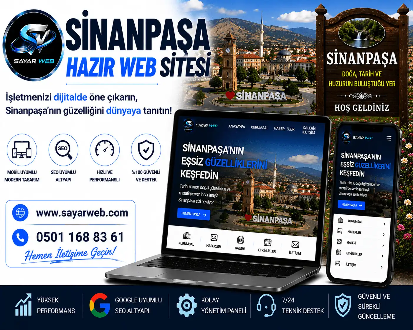 Sinanpaşa Hazır Web Sitesi