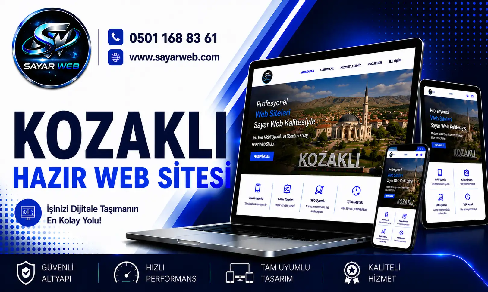 Kozaklı Hazır Web Sitesi 