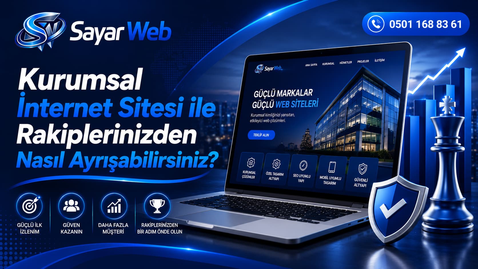 Kurumsal İnternet Sitesi ile Rakiplerinizden Nasıl Ayrışabilirsiniz?