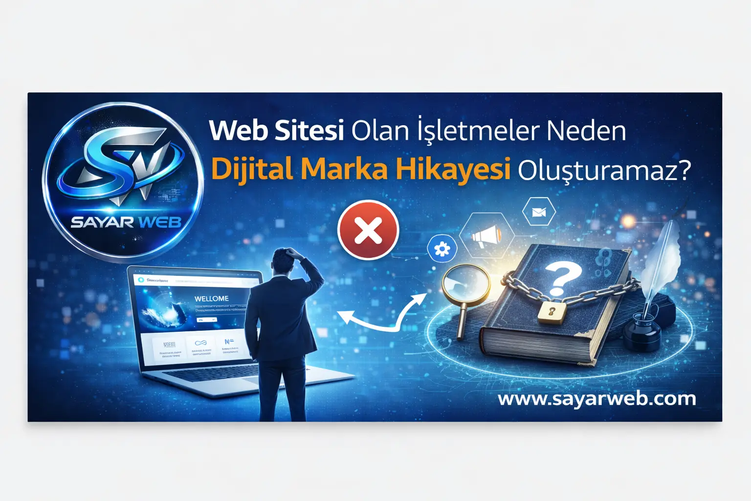 Web Sitesi Olan İşletmeler Neden Dijital Marka Hikayesi Oluşturamaz?