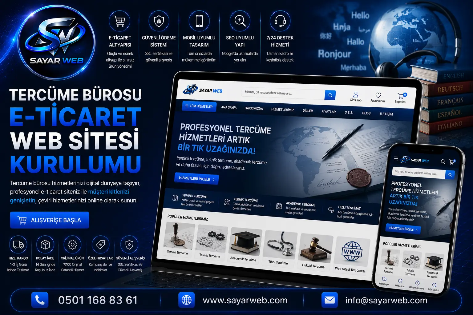 Tercüme Bürosu Web Sitesi Kurulumu