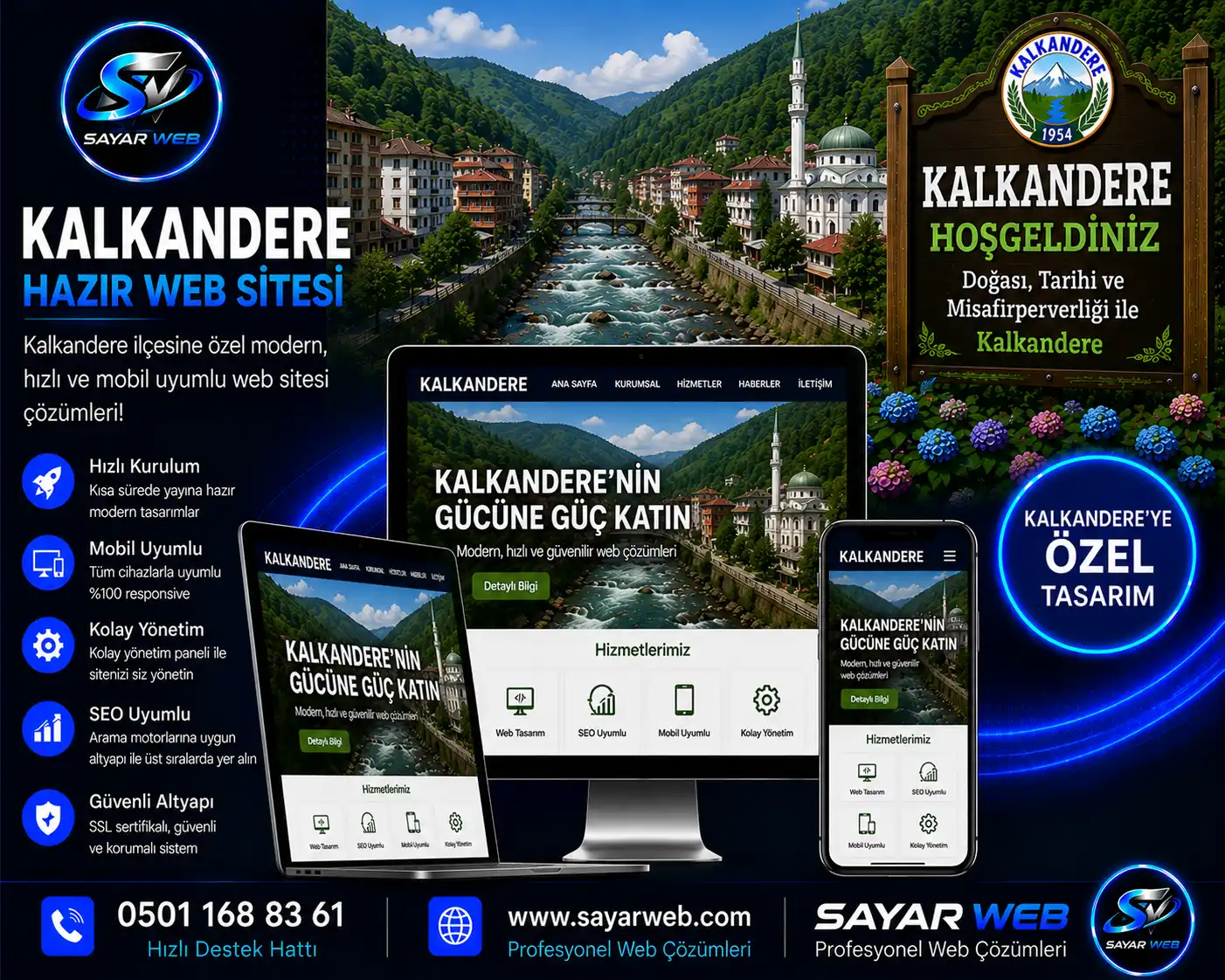 Kalkandere Hazır Web Sitesi