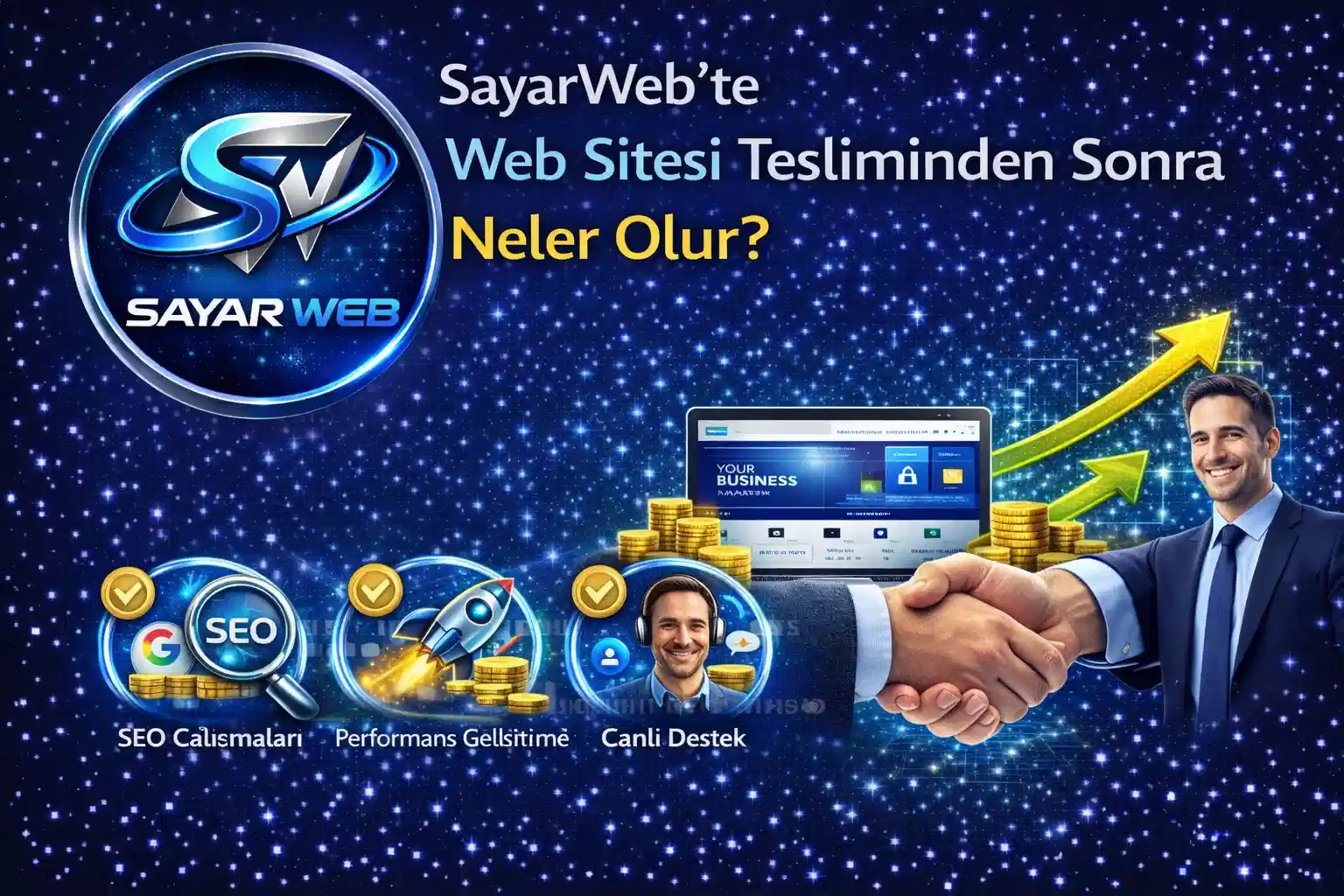 SayarWeb te Web Sitesi Tesliminden Sonra Neler Olur?