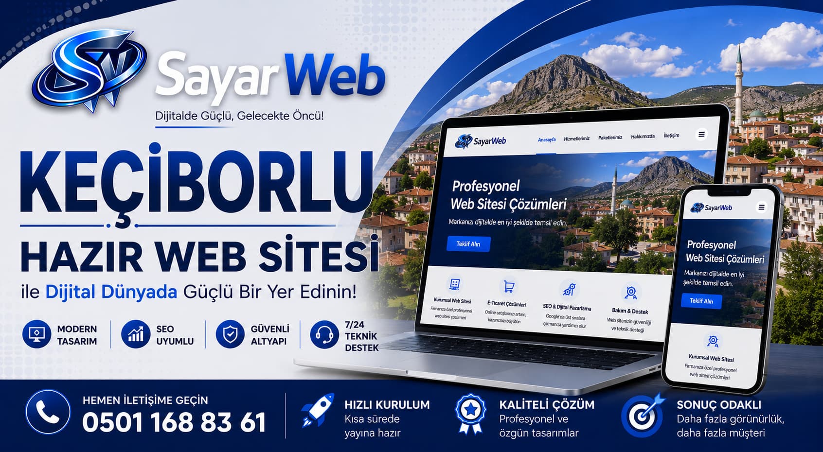 Keçiborlu Hazır Web Sitesi