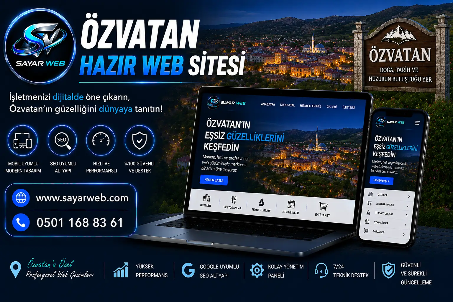 Özvatan Hazır Web Sitesi