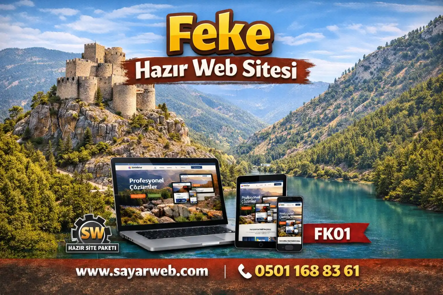 Feke Hazır Web Sitesi