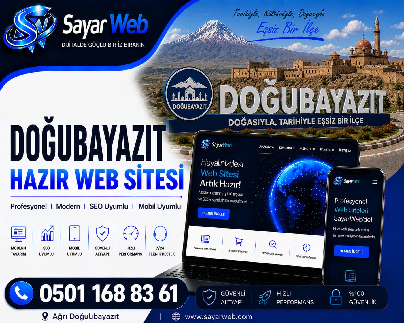 Doğubayazıt Hazır Web Sitesi