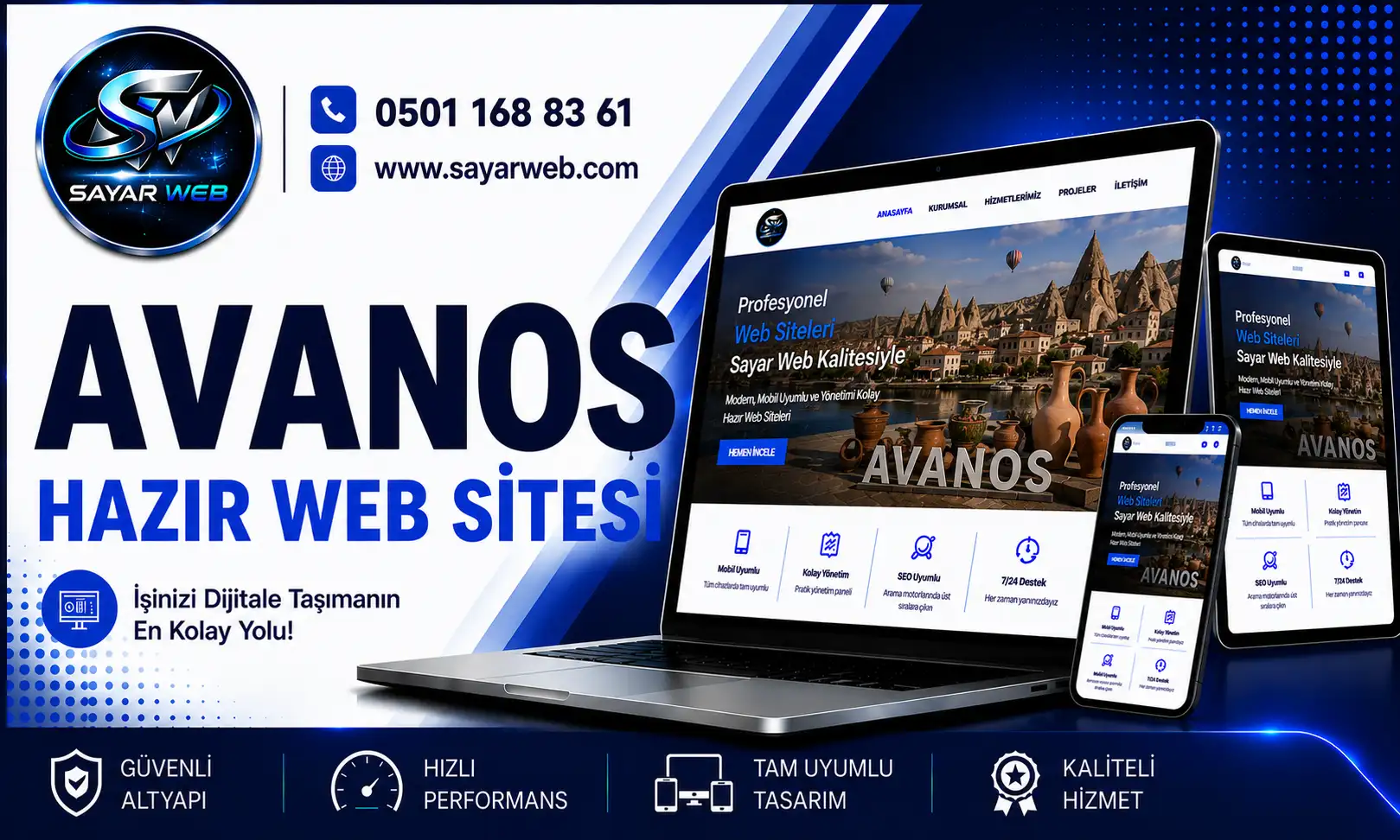 Avanos Hazır Web Sitesi