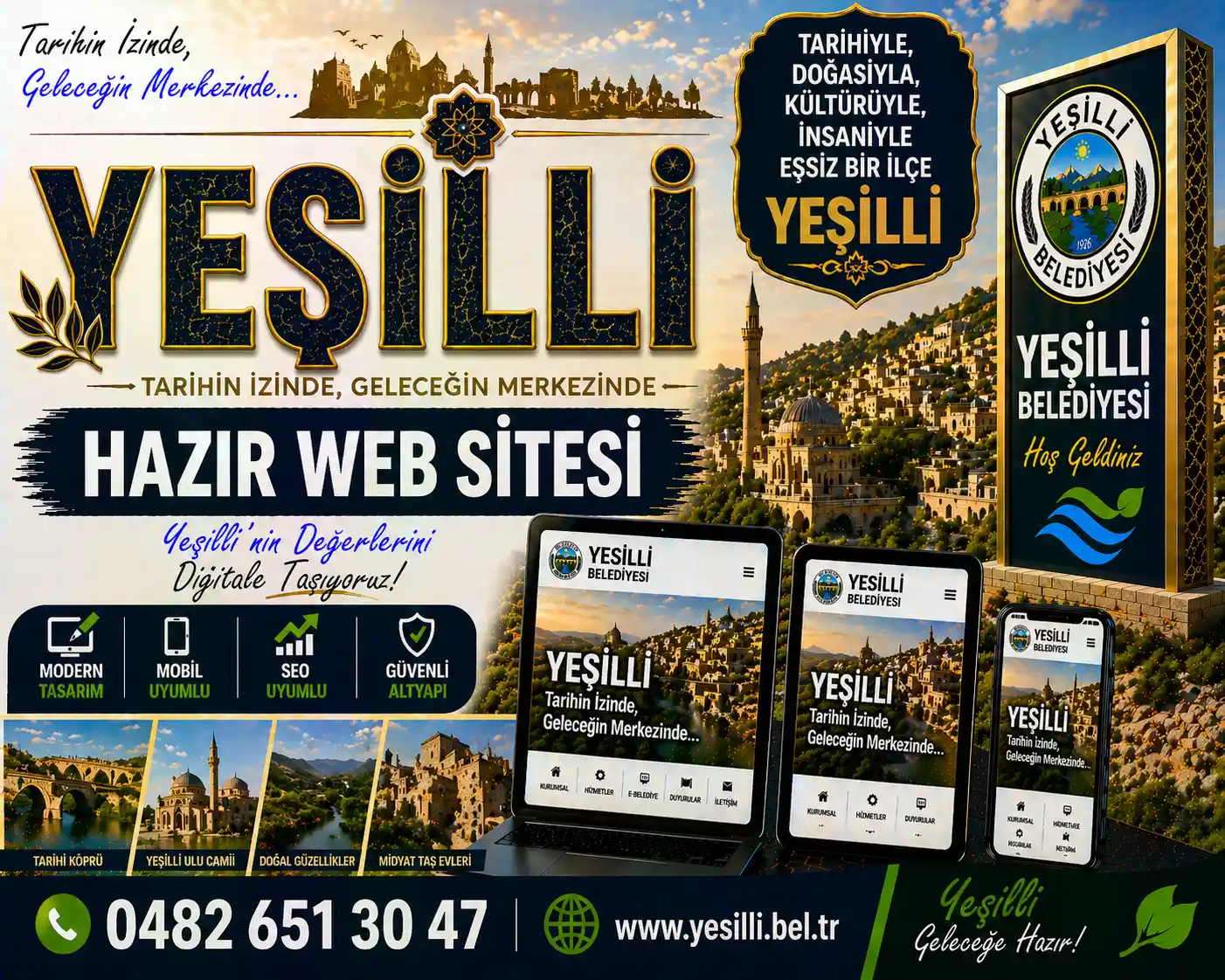 Yeşilli Hazır Web Sitesi
