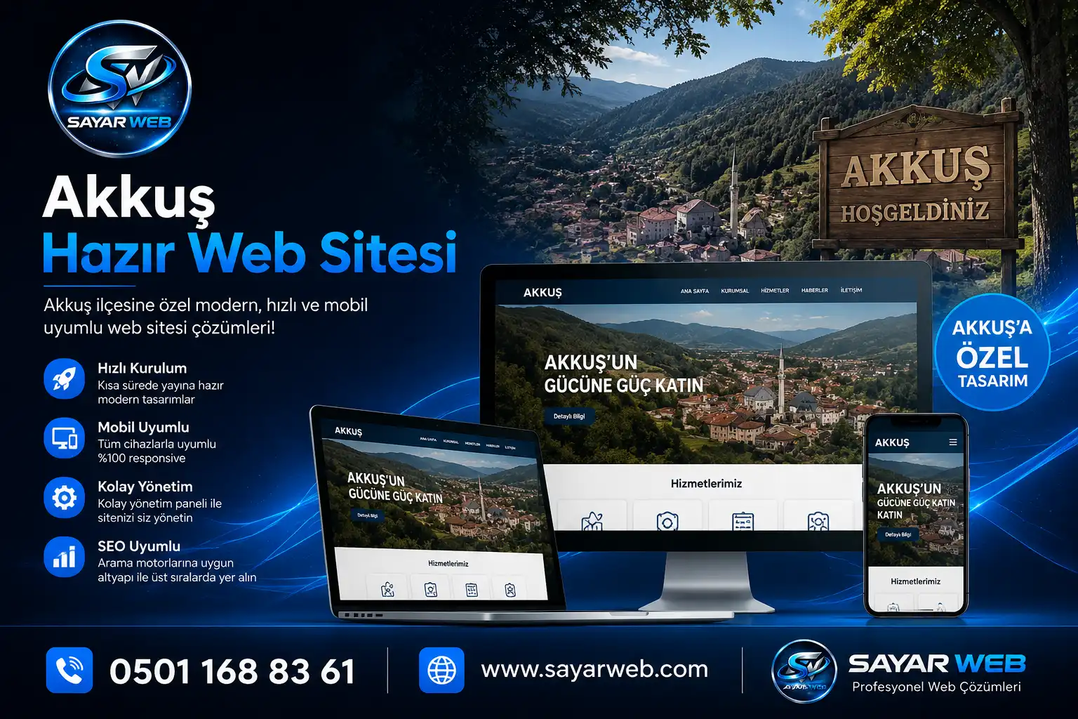 Akkuş Hazır Web Sitesi