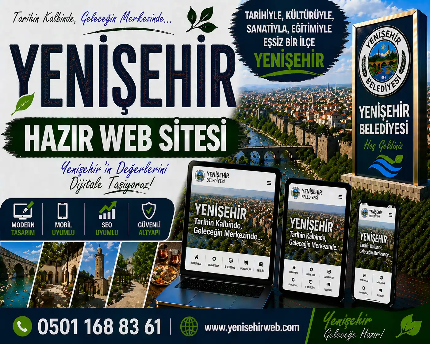 Yenişehir Hazır Web Sitesi