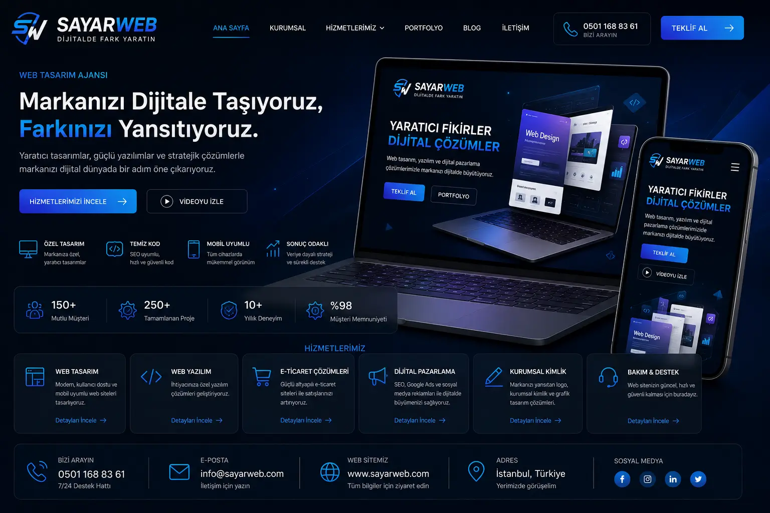 Web Tasarım Ajansı Web Sitesi Kurulumu