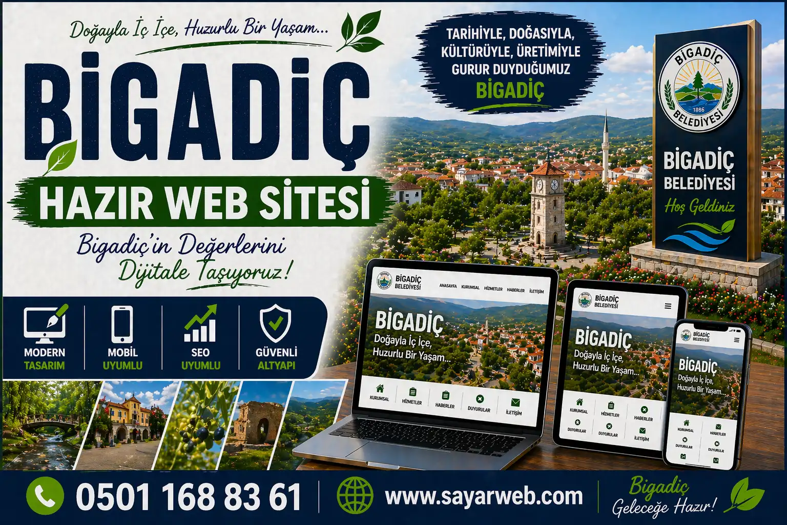 Bigadiç Hazır Web Sitesi