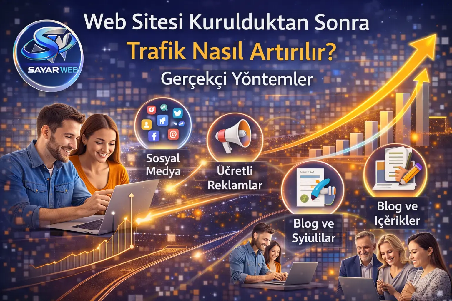 Web Sitesi Kurulduktan Sonra Trafik Nasıl Artırılır Gerçekçi Yöntemler
