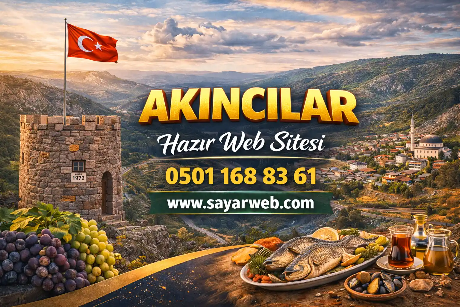 Akıncılar Hazır Web Sitesi