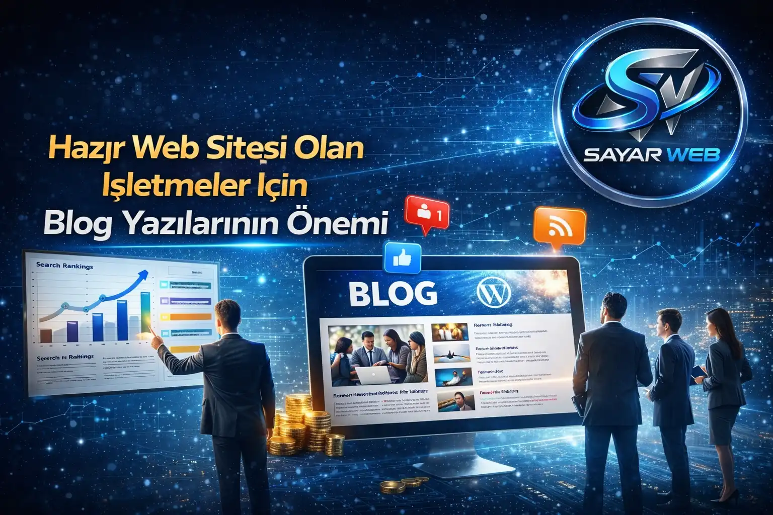 Hazır Web Sitesi Olan İşletmeler İçin Blog Yazılarının Önemi