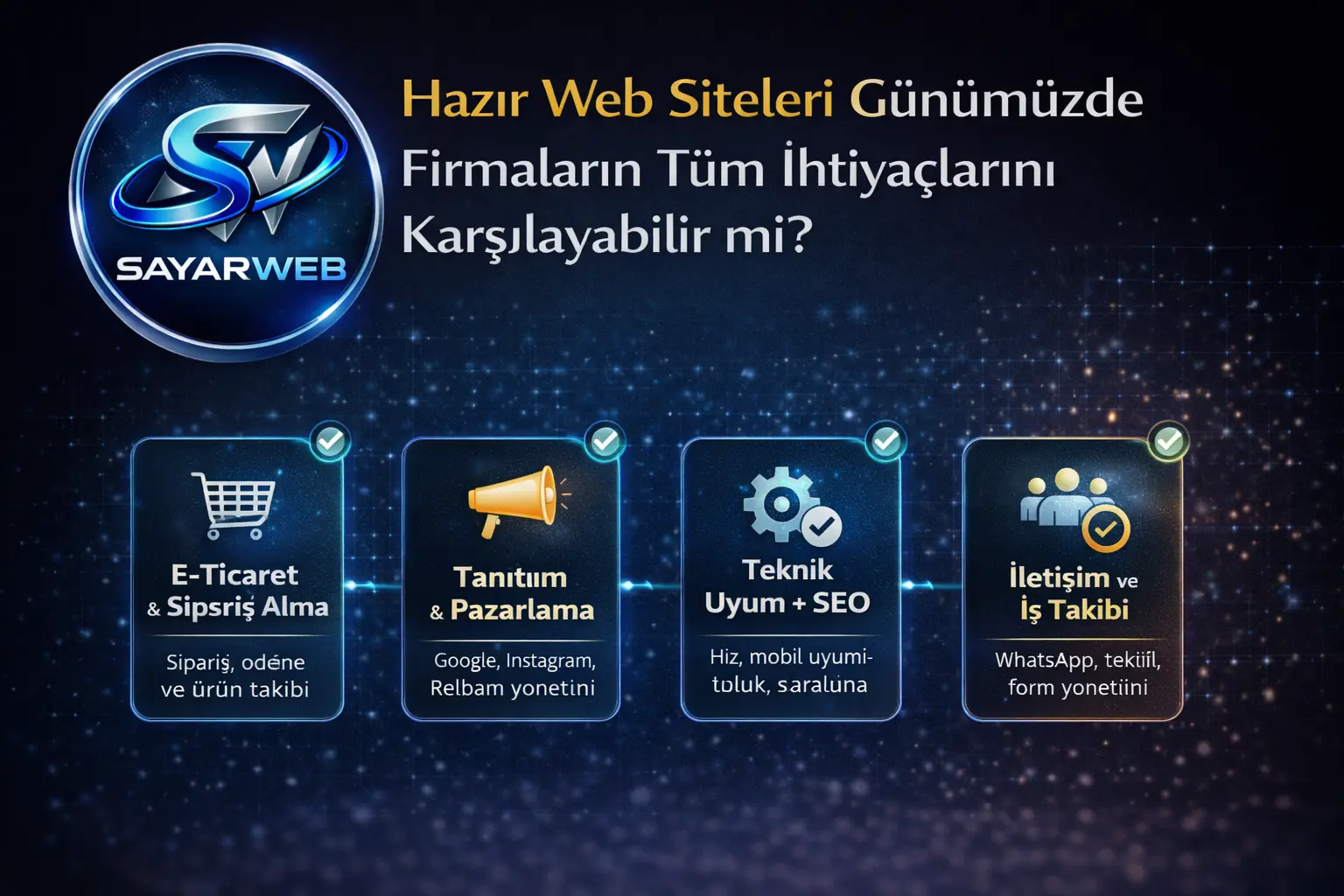 Hazır Web Siteleri Günümüzde Firmaların Tüm İhtiyaçlarını Karşılayabilir mi?