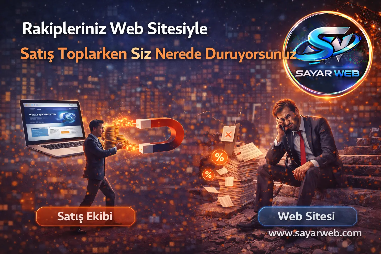 Rakipleriniz Web Sitesiyle Satış Toplarken Siz Nerede Duruyorsunuz