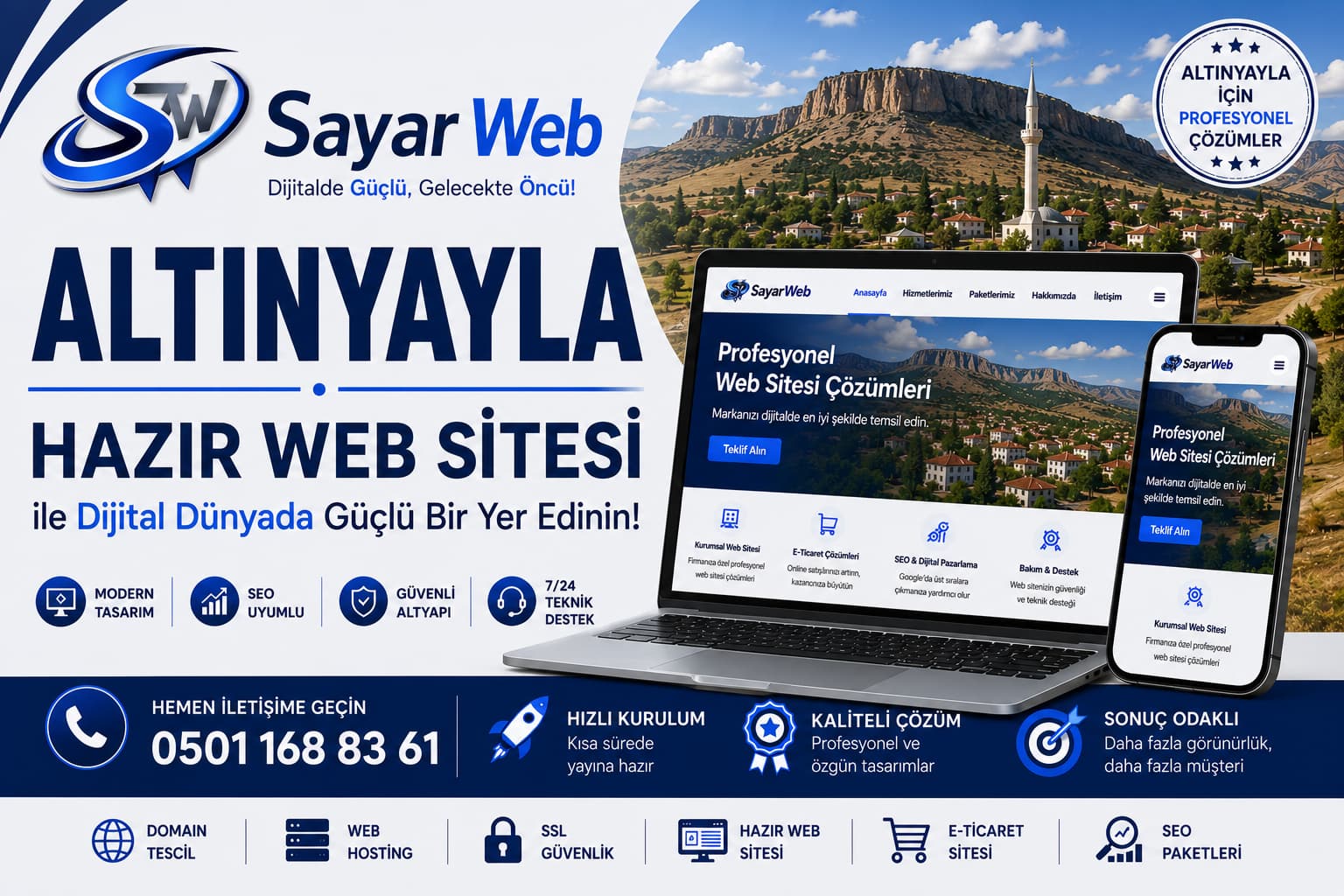 Altınyayla Hazır Web Sitesi
