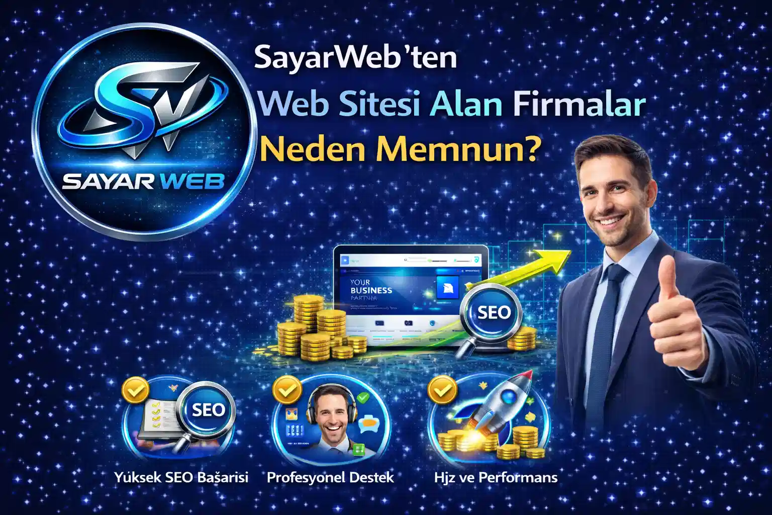 SayarWeb Web Sitesi Alan Firmalar Neden Memnun?
