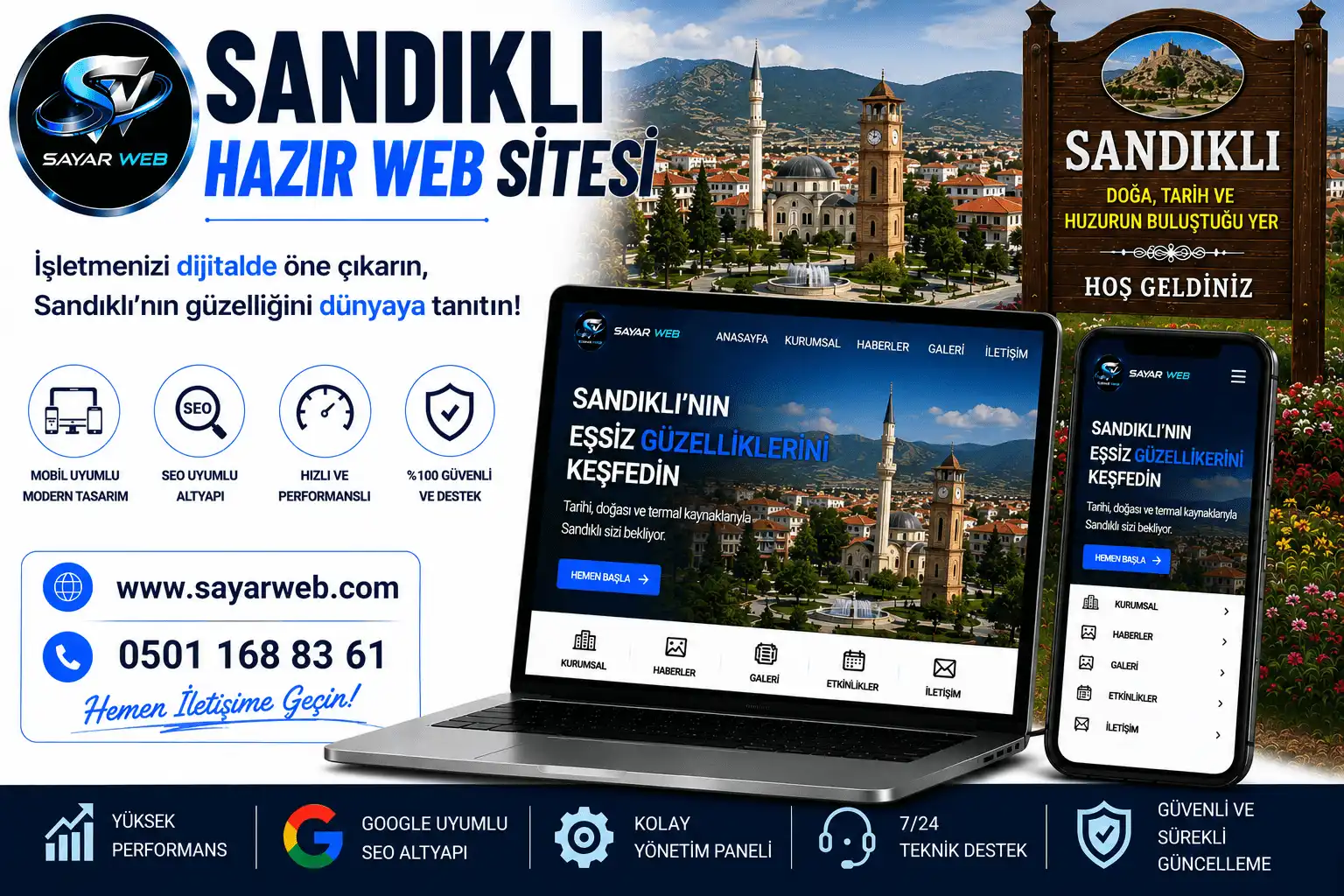 Sandıklı Hazır Web Sitesi