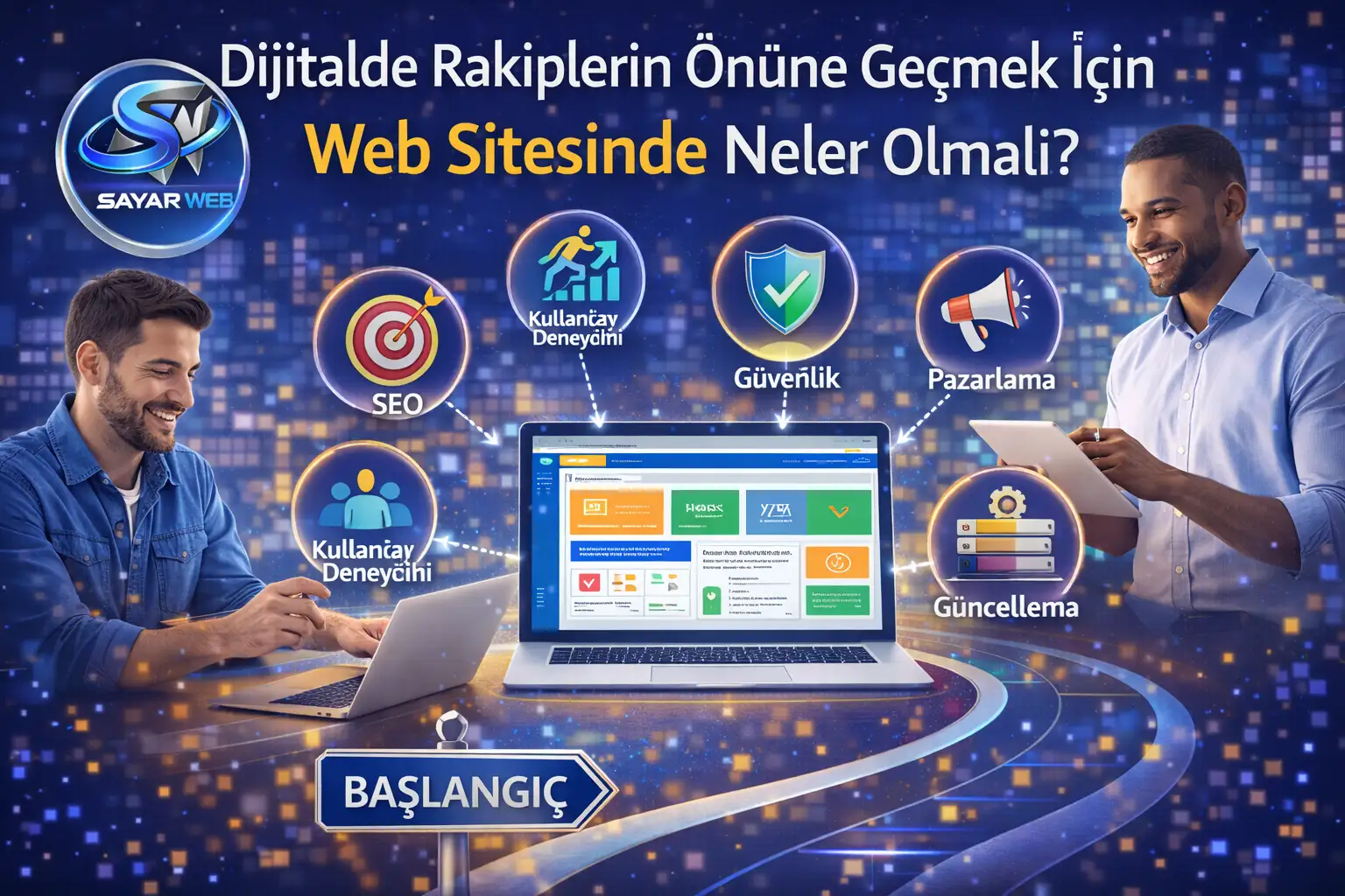 Dijitalde Rakiplerin Önüne Geçmek İçin Web Sitesinde Neler Olmalı