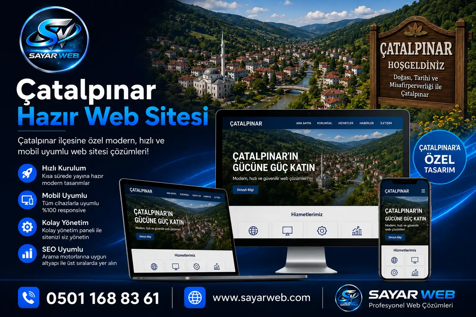 Çatalpınar Hazır Web Sitesi 