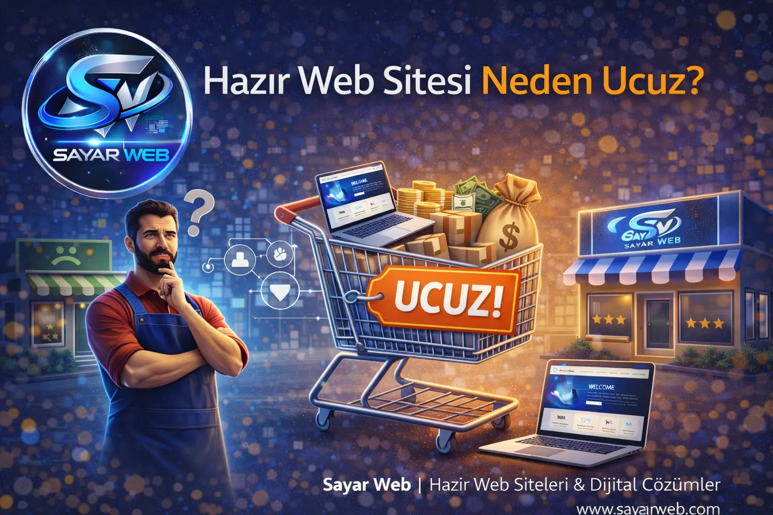 Hazır Web Sitesi Neden Ucuzdur?