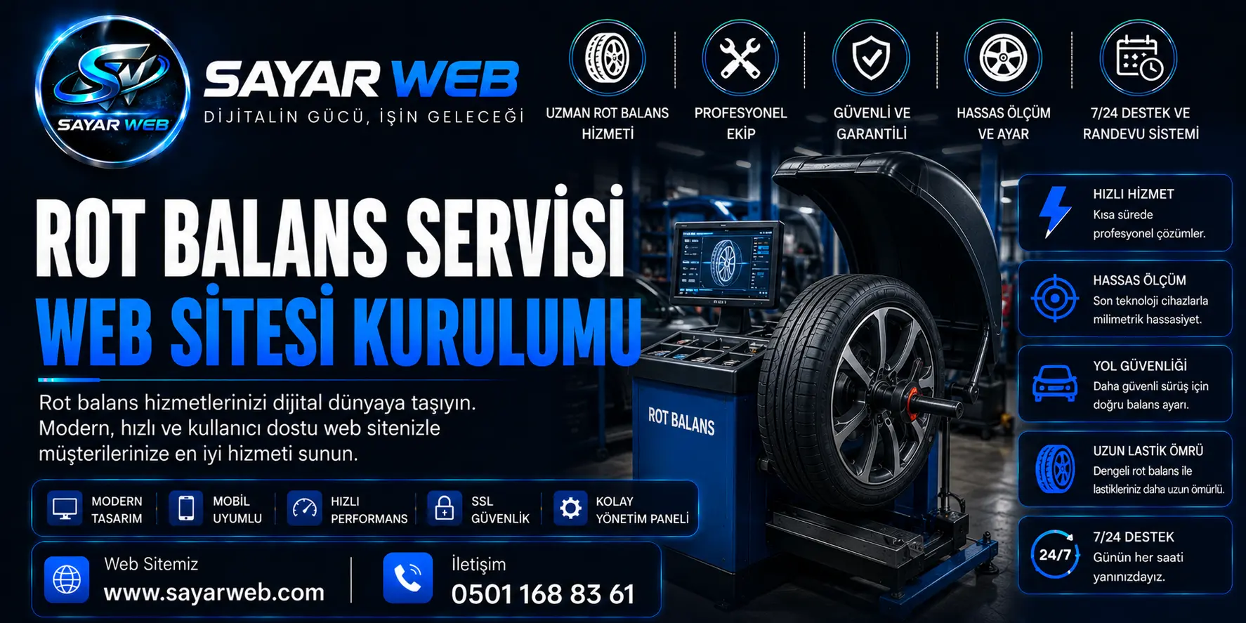 Rot Balans Servisi Web Sitesi Kurulumu