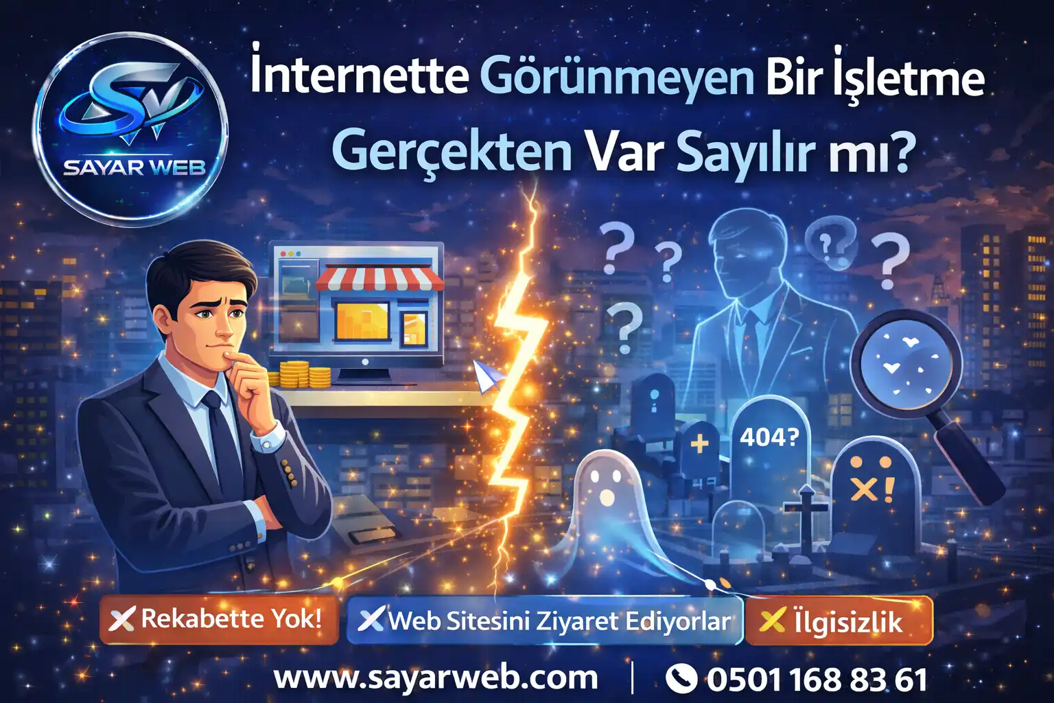 İnternette Görünmeyen Bir İşletme Gerçekten Var Sayılır mı