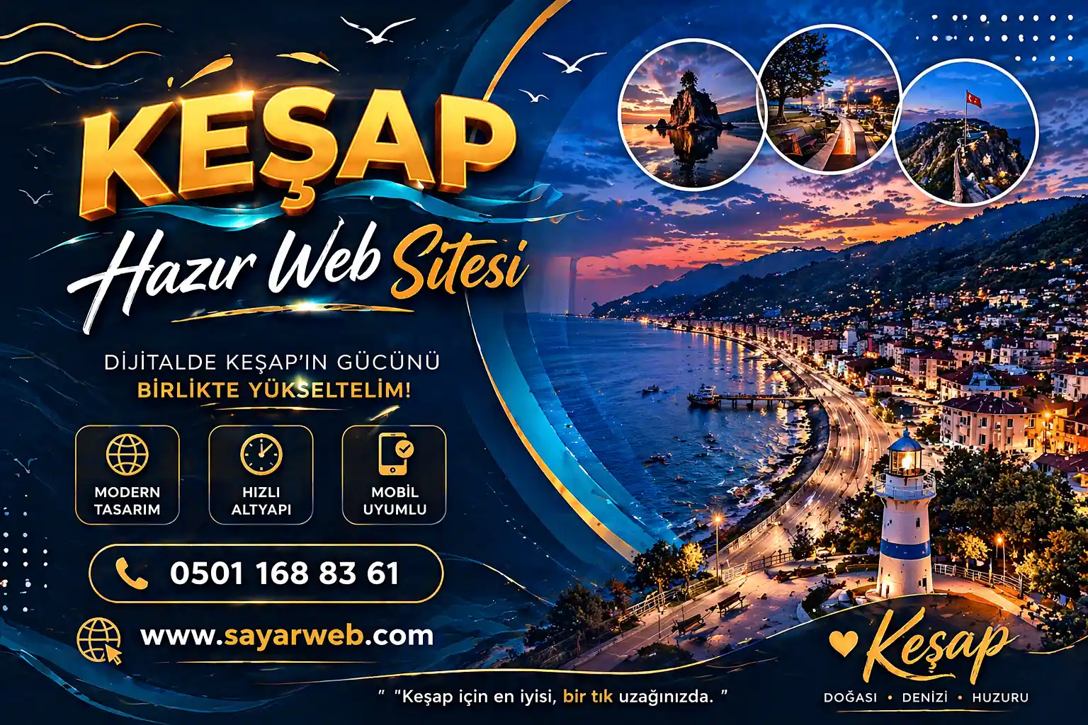 Keşap Hazır Web Sitesi