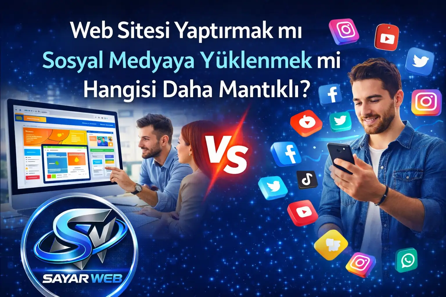 Web Sitesi Yaptırmak mı Sosyal Medyaya Yüklenmek mi Hangisi Daha Mantıklı